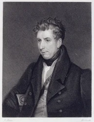 William Jerdan (1782-1869) engraved by Woolnoth